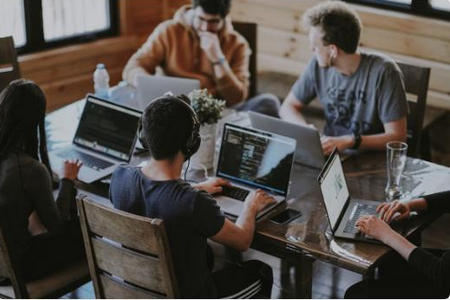 Remote team working